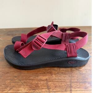 Chaco Bodhi Sandals Womens SZ 7 JCH108976 Red Burgundy